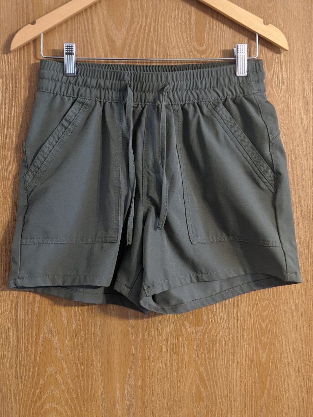 BCG Olive Green Athletic Lounge Shorts Womens Small
